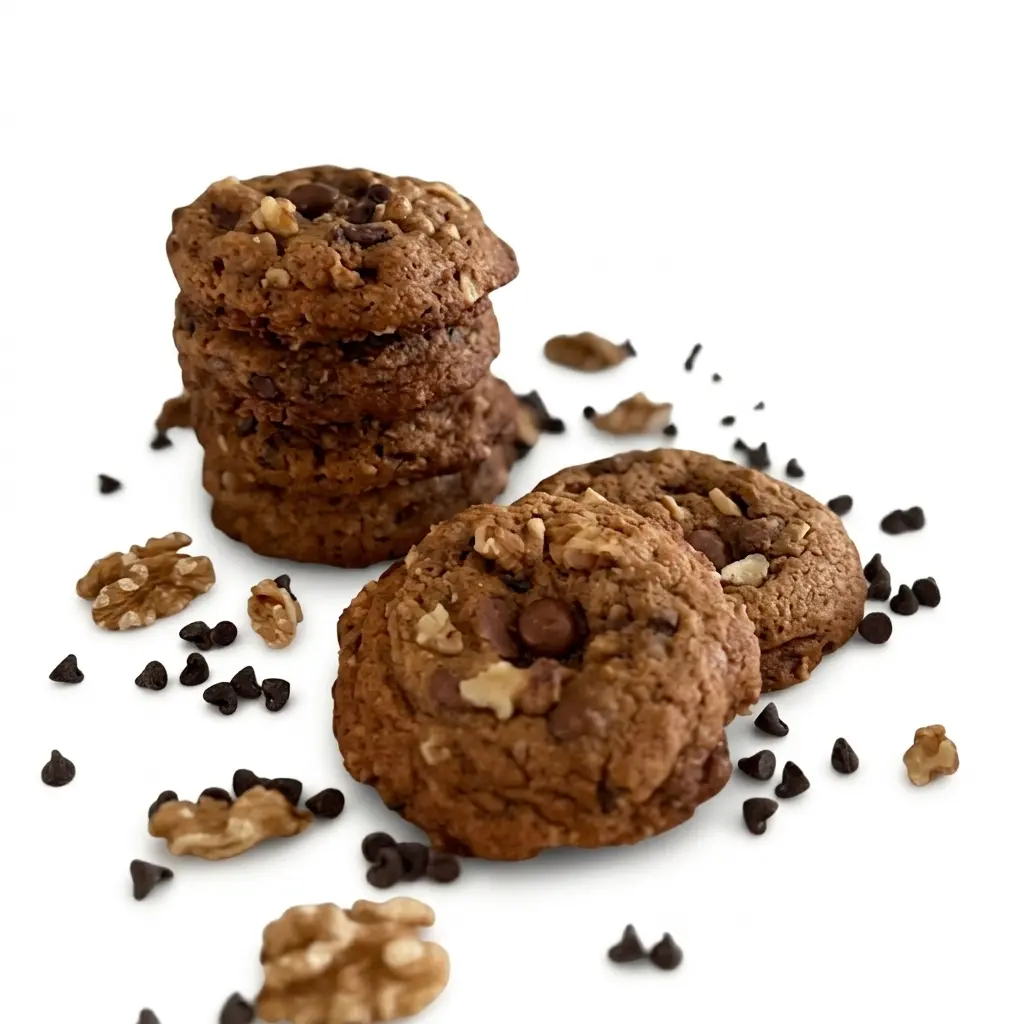 Walnut choco cookie